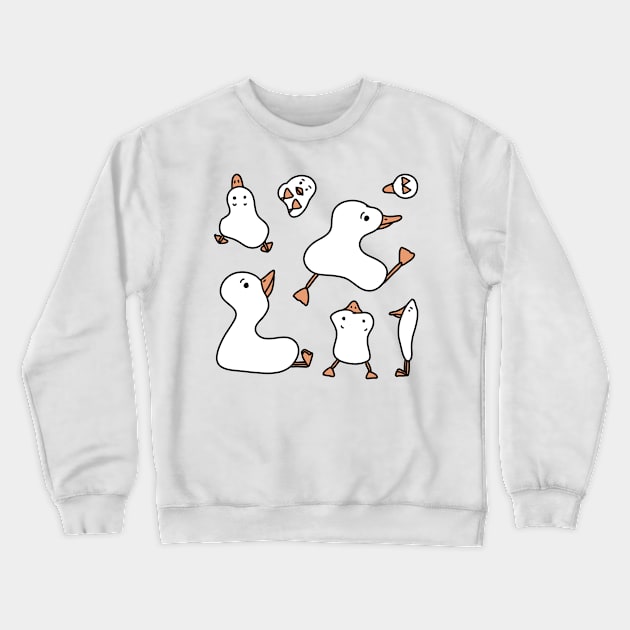 Geese Crewneck Sweatshirt by cinefille